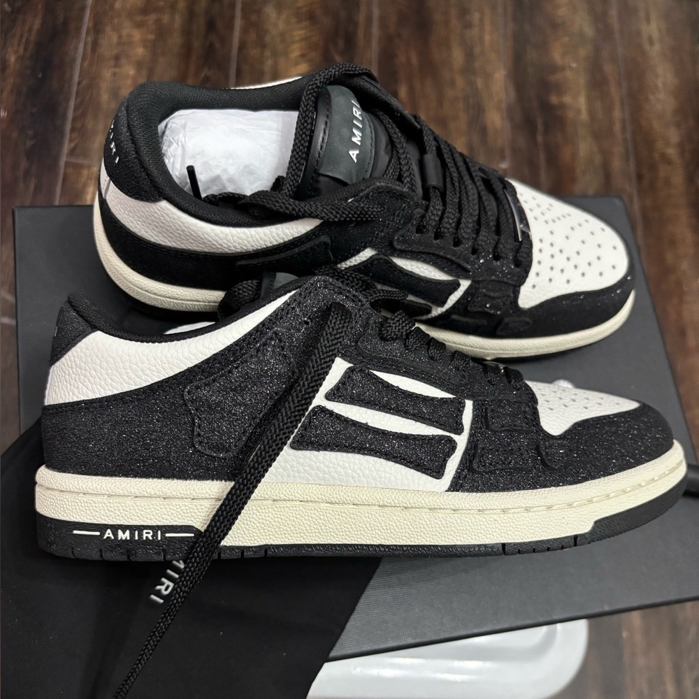 Brand New never worn!!!!!! AMIRI Monochrome Low-Top Sneakers
